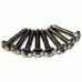 RVS SET VOOR DE GRILLE