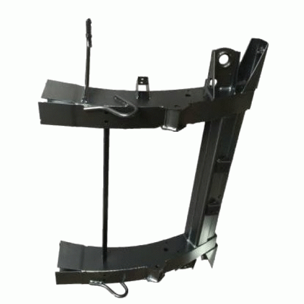 1/4 CHASSIS DISCO 2 (ACHTER) MET CA, 60 CM LANGE EXTENSIES