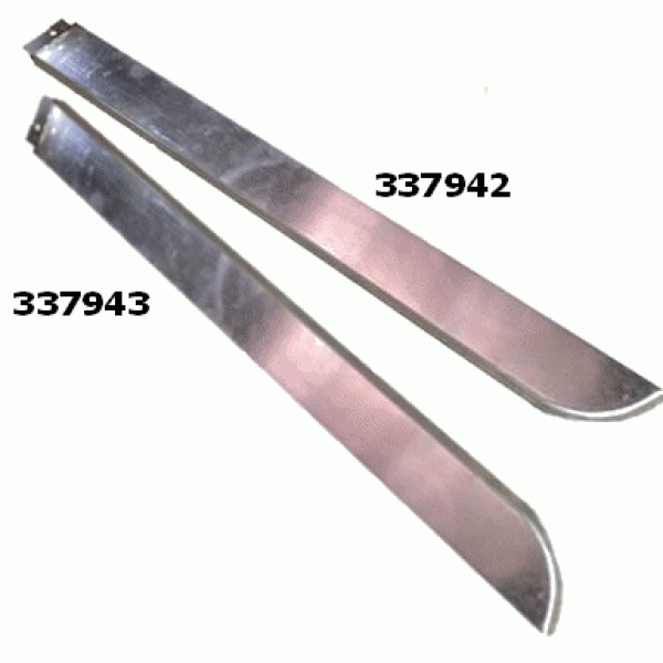 Lage aluminium voordorpel Series III 88” en 109” Rechts