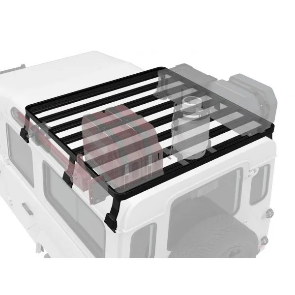 Defender 130 en 1/2 Roofrack voor Defender 110