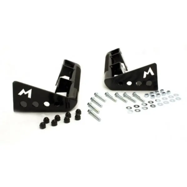 H/D REAR BUMPER CORNERS - DEF 110 WITH SPARE WHEEL CARRIER