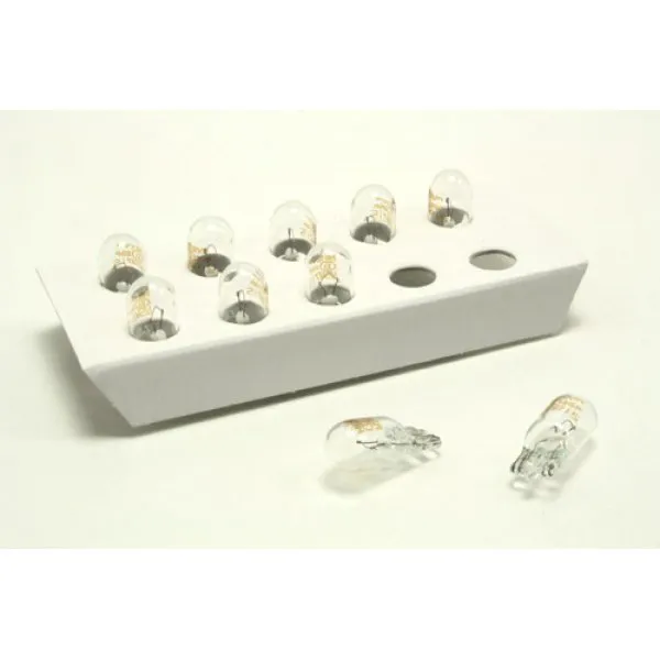 VISOR VANITY LAMPS - CLEAR - 12V - 5W VISOR VANITY LAMPS - CLEAR - 12V - 5W
