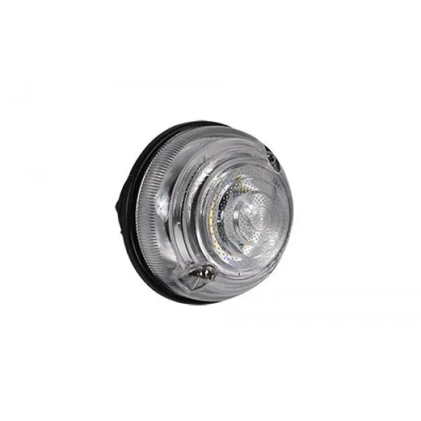KNIPPERLICHT VOORZIJDE BLANK GLAS