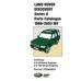 ONDERDELENBOEK DISCOVERY SERIES 2 1999-2003