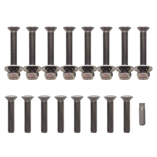 RVS SET VOORPORTIEREN TORX VERSIE