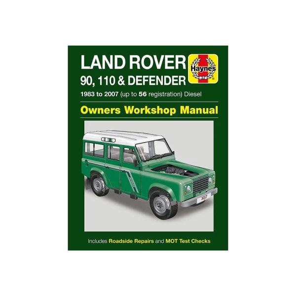 HAYNES WERKPLAATS HANDLEIDING LAND ROVER 90, 110 & 130 DEFENDER MET DIESELMOTOR T/M MODELJAAR 2006