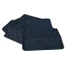 RUBBER MAT SET FRT 90/110 DEF