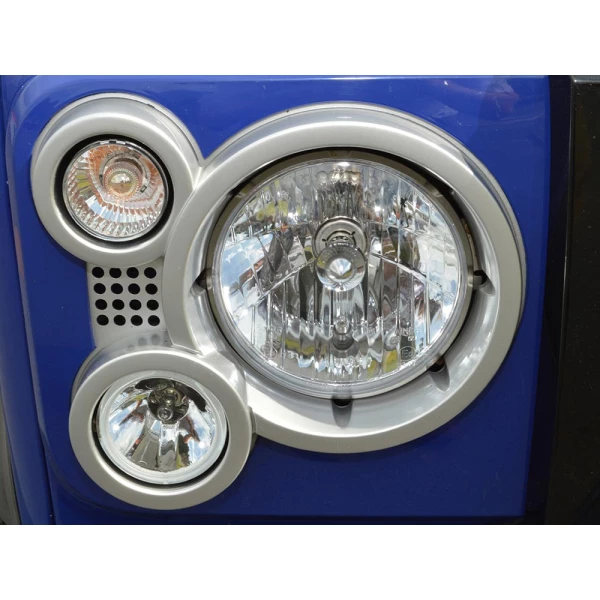7 INCH HELDERE KOPLAMPEN LHD SET VAN 2