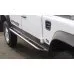 ROCKSLIDERS MET BUIS DEFENDER 90 ZWART GEPOEDERCOAT